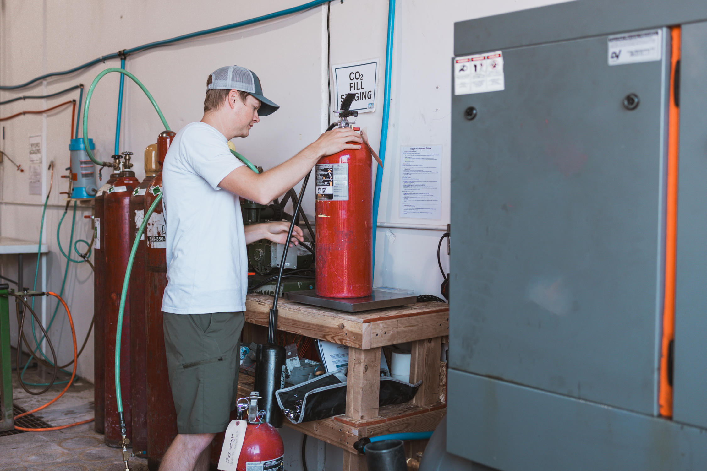 co2 refill and co2 tank refill station